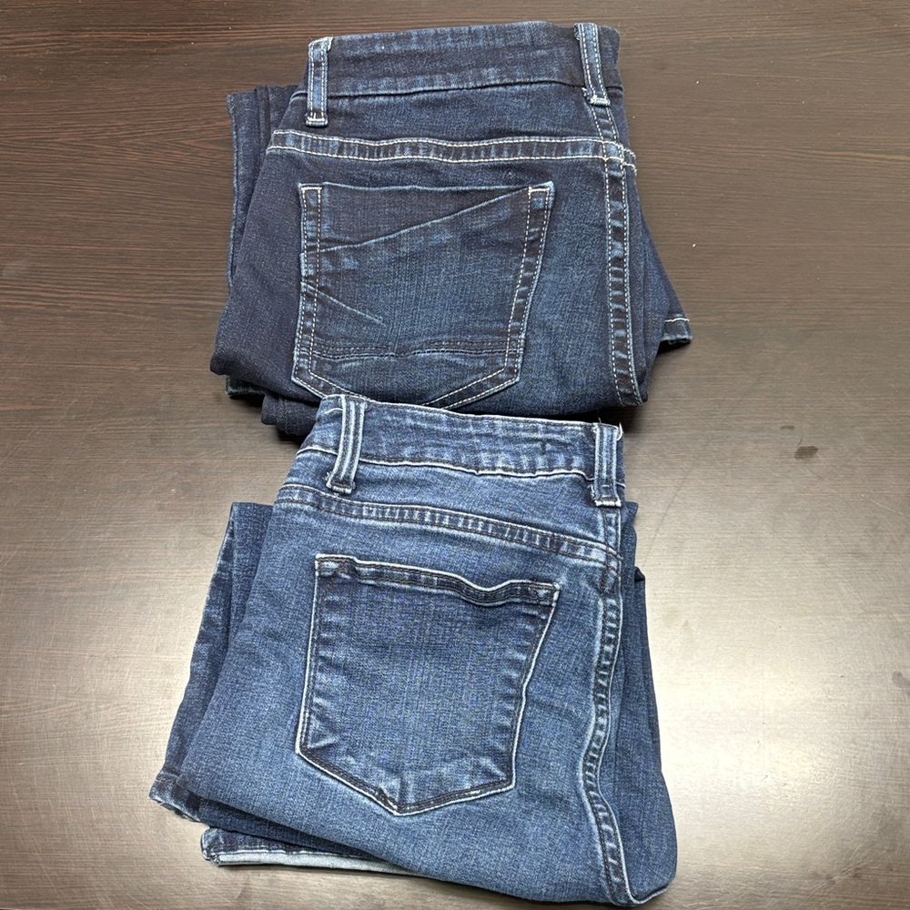 Classic Women's Blue Denim Jeans - Stylish Everyday Fit